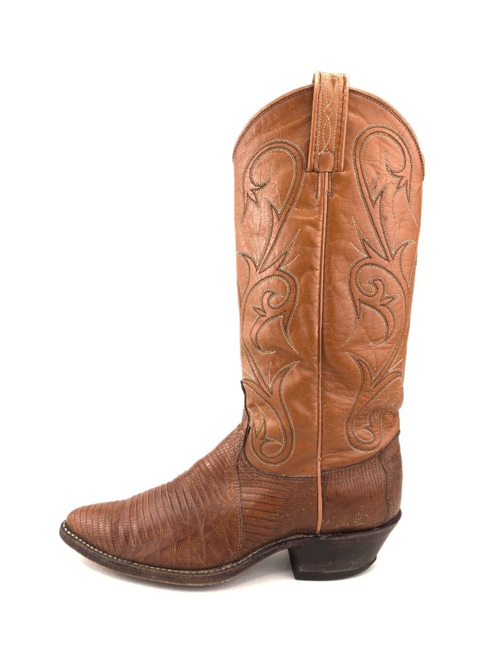 Dan Post Exotic Teju Lizard Western Boots 6M